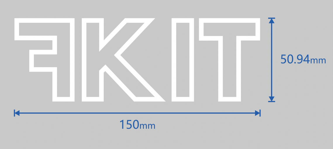FKIT SMALL STICKER