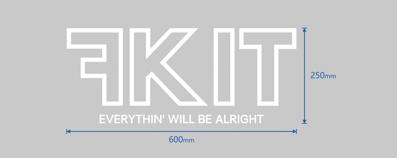 FKIT LARGE STICKER